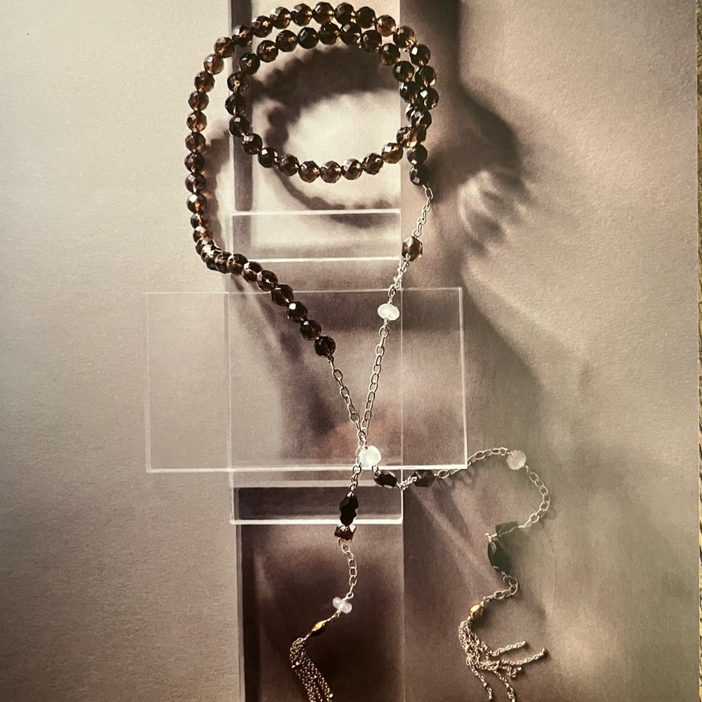 Waxing Poetic Requiem Lariat Necklace